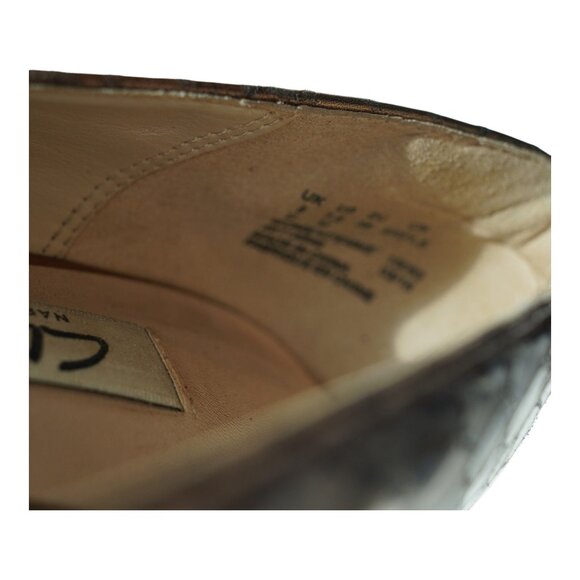 Clarks Narrative Women's SIZE 7.5 Kendra Sienna Bronze Leather Heels Pumps - Picture 10 of 10